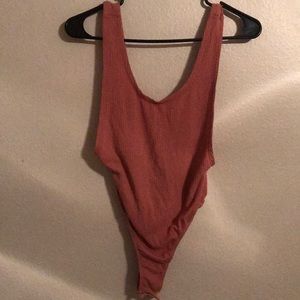 Blush pink bodysuit